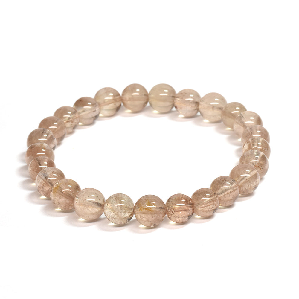 ブラウントパーズ ブレスレット 7-7.5mm #SE089 - premium stone gallery