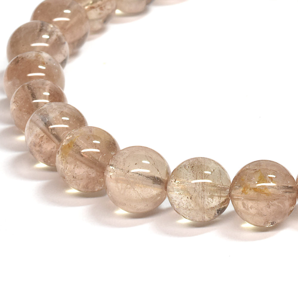 ブラウントパーズ ブレスレット 7-7.5mm #SE089 - premium stone gallery