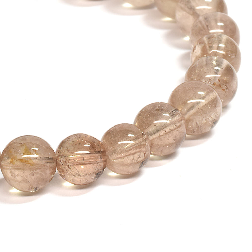 ブラウントパーズ ブレスレット 7-7.5mm #SE089 - premium stone gallery