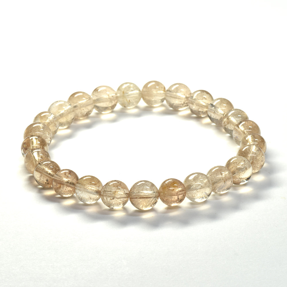 ブラウントパーズ ブレスレット 7-7.5mm #SE090 - premium stone gallery