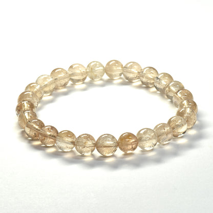 ブラウントパーズ ブレスレット 7-7.5mm #SE090 - premium stone gallery