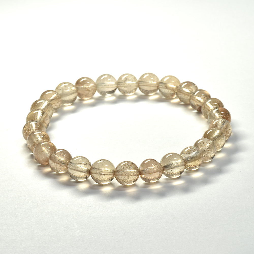 ブラウントパーズ ブレスレット 7mm #SE095 - premium stone gallery
