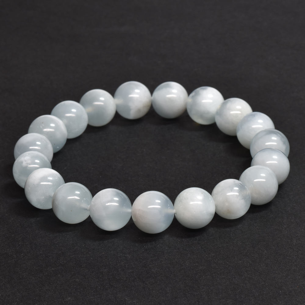アクアマリン ブレスレット 10-10.5mm #SE100 – premium stone gallery