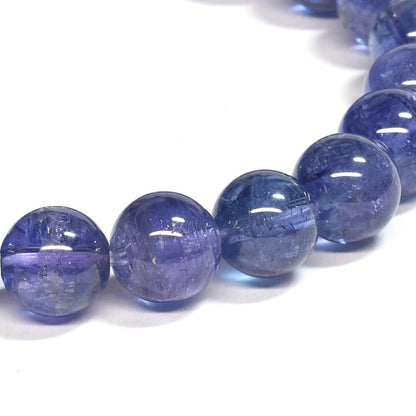 [高品質] タンザナイト ブレスレット 8.5-9mm #SE102