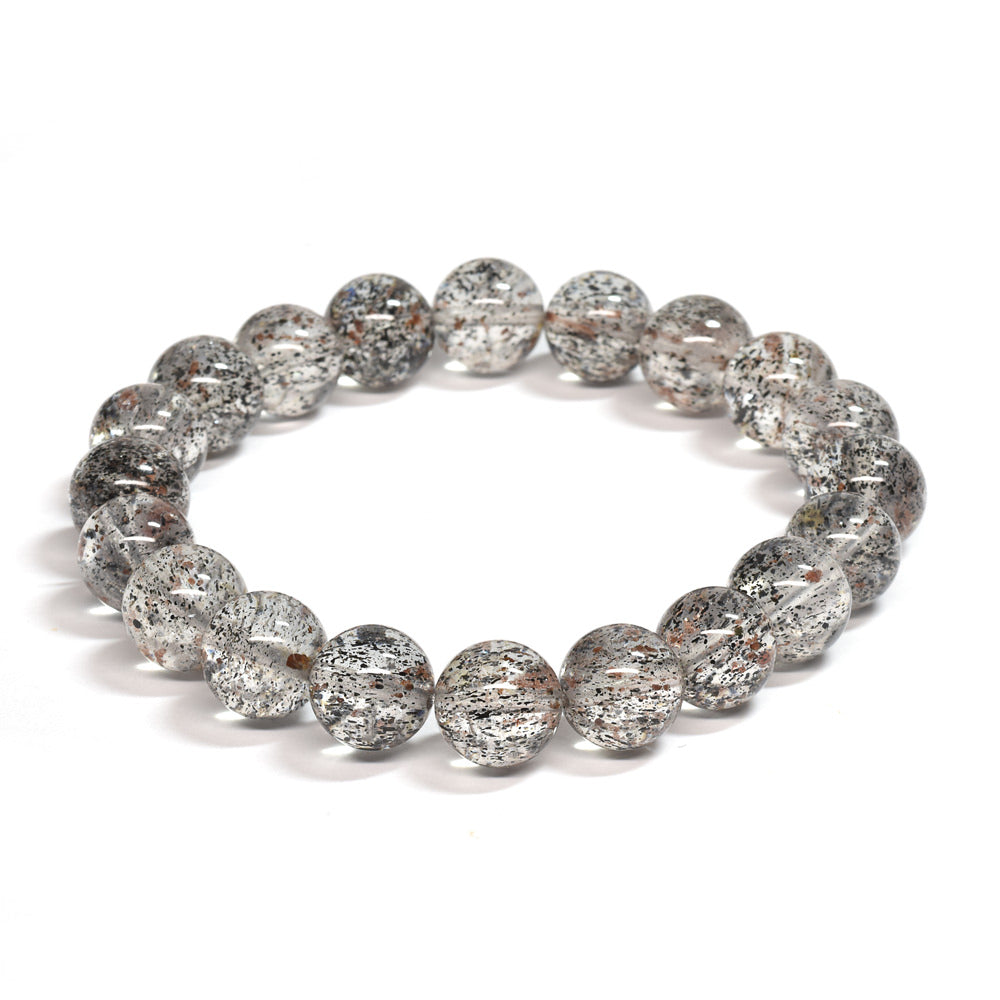 ガーネット・マイカインクォーツ ブレスレット 9.5mm #SE108