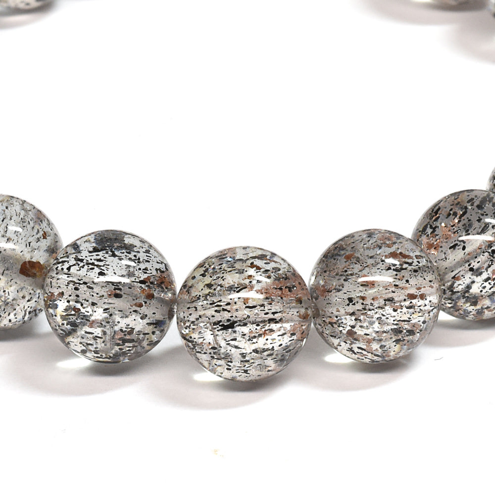 ガーネット・マイカインクォーツ ブレスレット 9.5mm #SE108