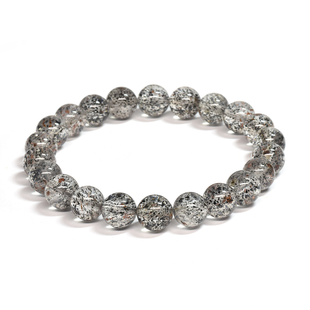 ガーネット・マイカインクォーツ ブレスレット 8.5mm #SE109