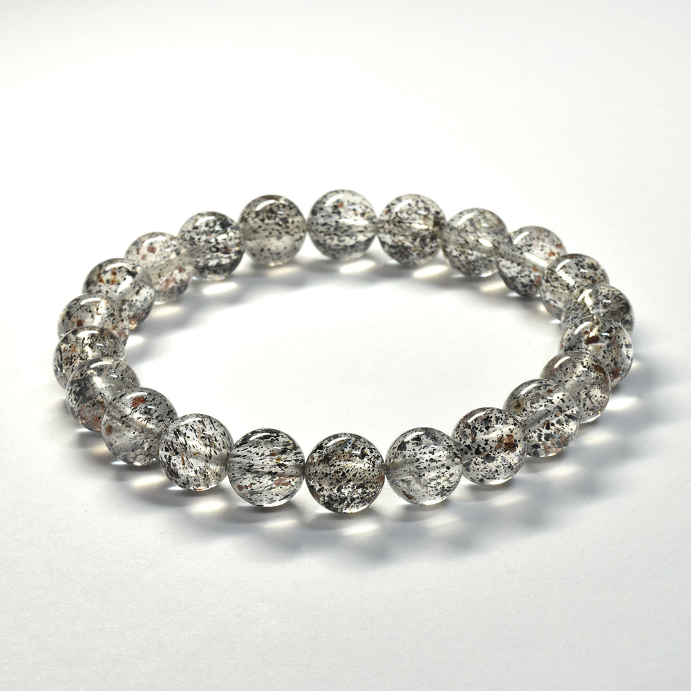 ガーネット・マイカインクォーツ ブレスレット 8.5mm #SE109