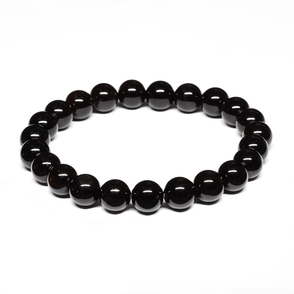 [鑑別付]モリオン ブレスレット 8.5mm #SE111 - premium stone gallery