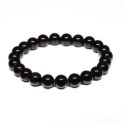 [鑑別付]モリオン ブレスレット 8.5mm #SE111 - premium stone gallery