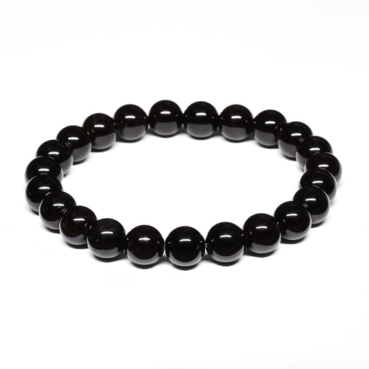 [鑑別付]モリオン ブレスレット 8.5mm #SE111 - premium stone gallery