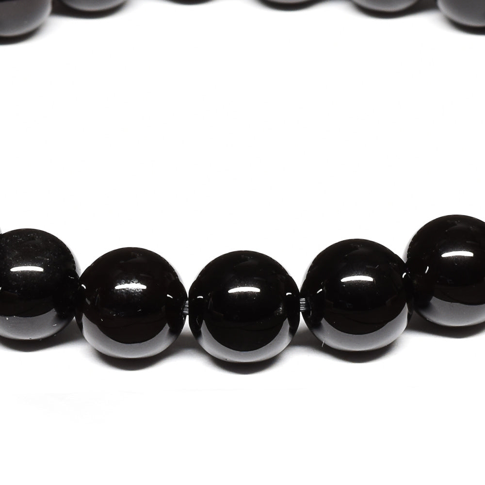 [鑑別付]モリオン ブレスレット 8.5mm #SE111 - premium stone gallery