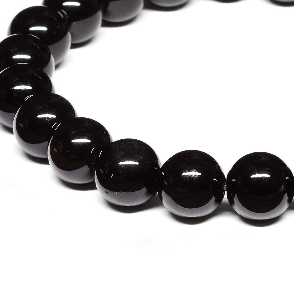 [鑑別付]モリオン ブレスレット 8.5mm #SE111 - premium stone gallery