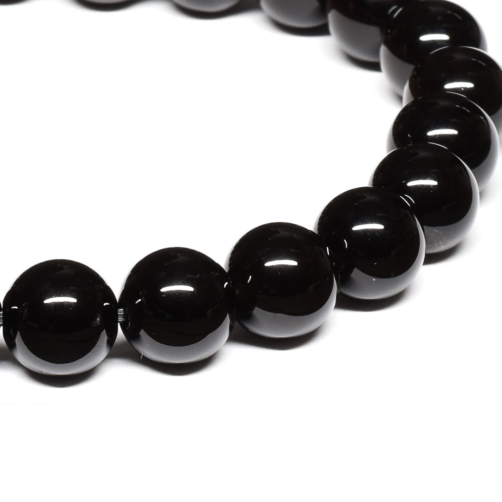 [鑑別付]モリオン ブレスレット 8.5mm #SE111 - premium stone gallery