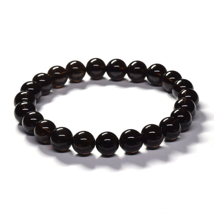 [鑑別付]モリオン ブレスレット 8.5mm #SE111 - premium stone gallery