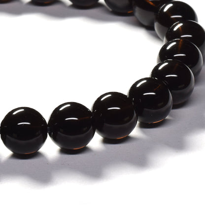 [鑑別付]モリオン ブレスレット 8.5mm #SE111 - premium stone gallery
