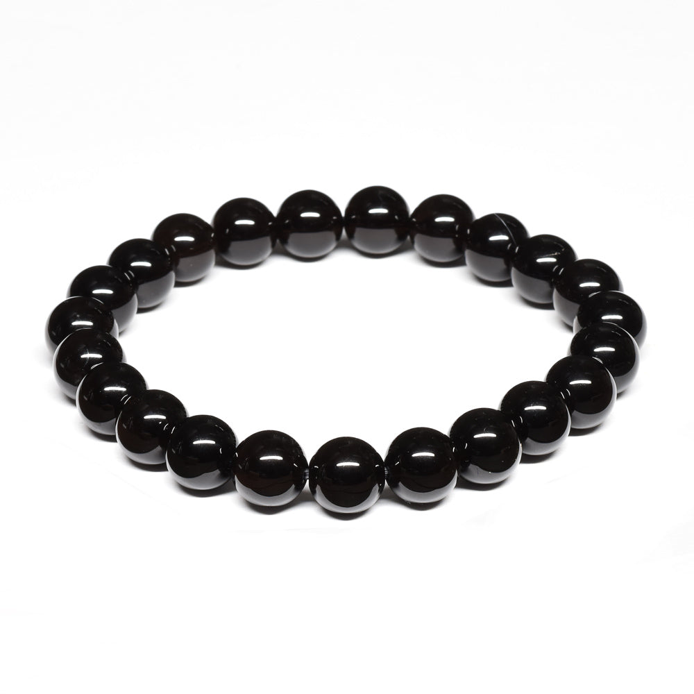 [鑑別付]モリオン ブレスレット 8.5mm #SE112 - premium stone gallery