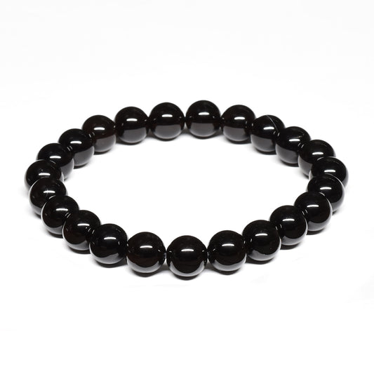 [鑑別付]モリオン ブレスレット 8.5mm #SE112 - premium stone gallery