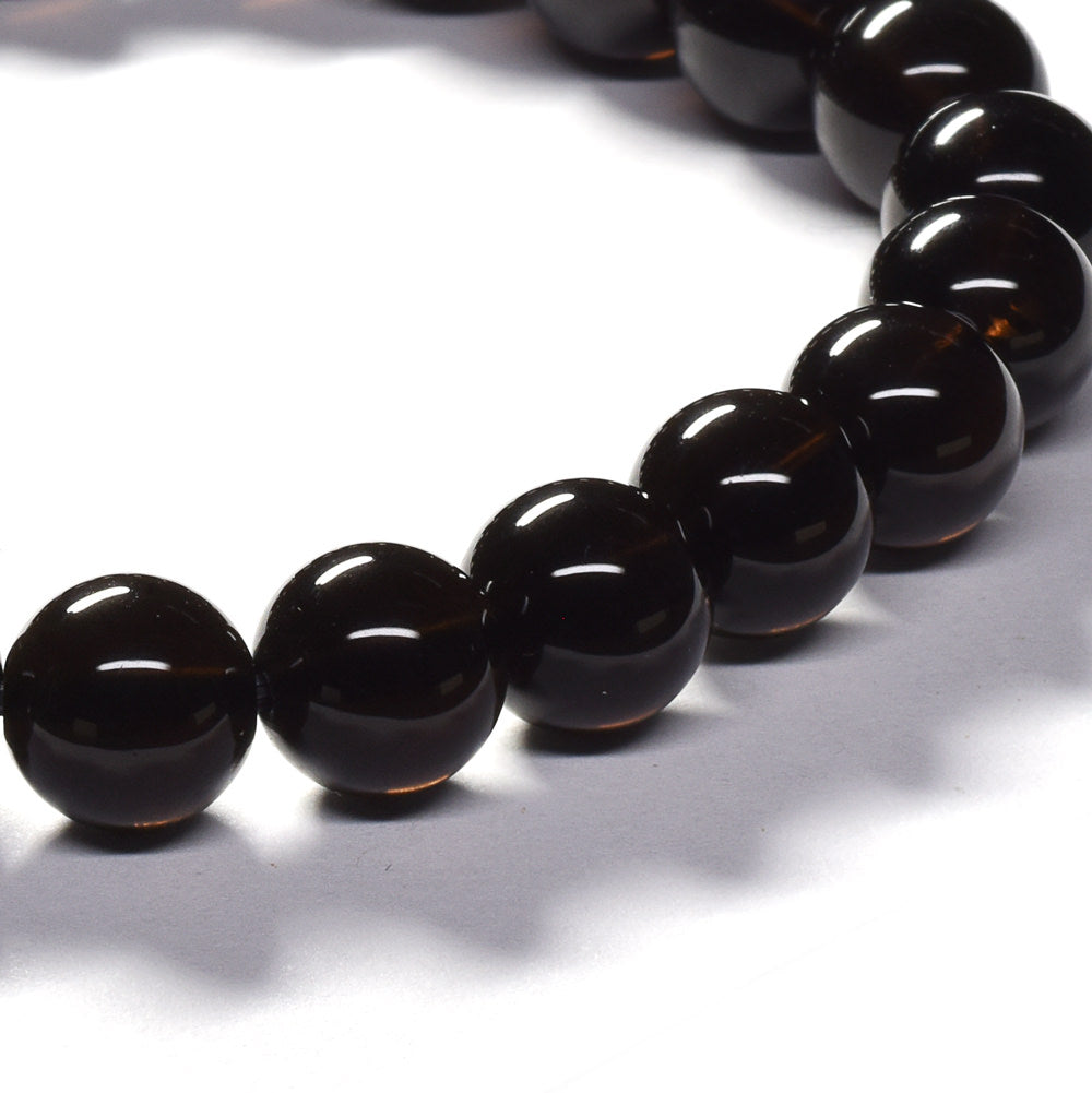 [鑑別付]モリオン ブレスレット 8.5mm #SE112 - premium stone gallery