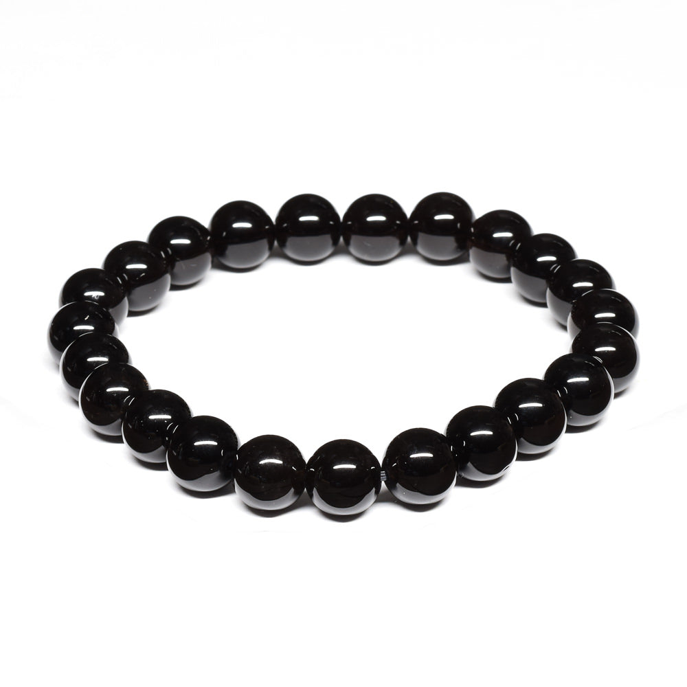 [鑑別付]モリオン ブレスレット 8.5mm #SE113 - premium stone gallery
