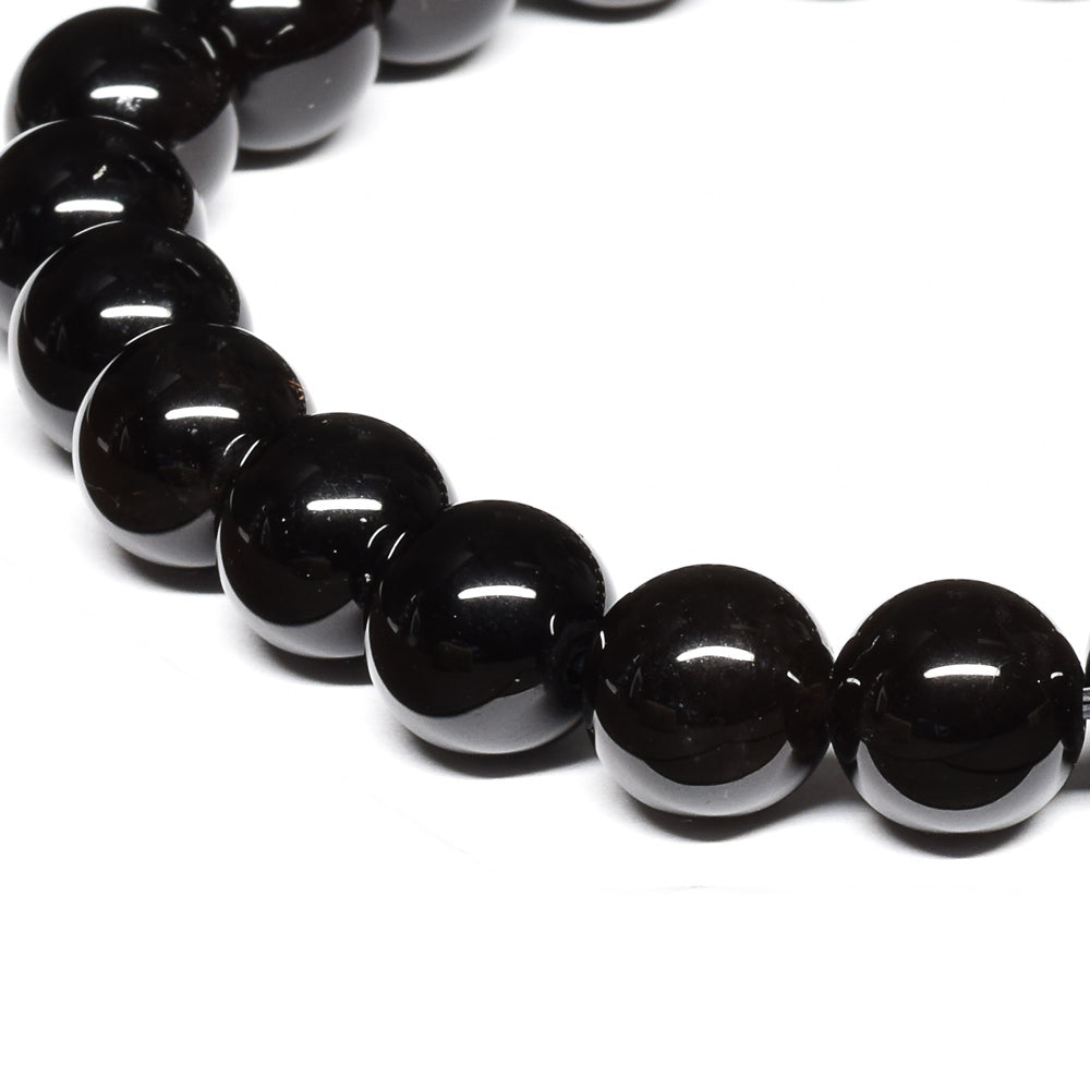 [鑑別付]モリオン ブレスレット 8.5mm #SE113 - premium stone gallery