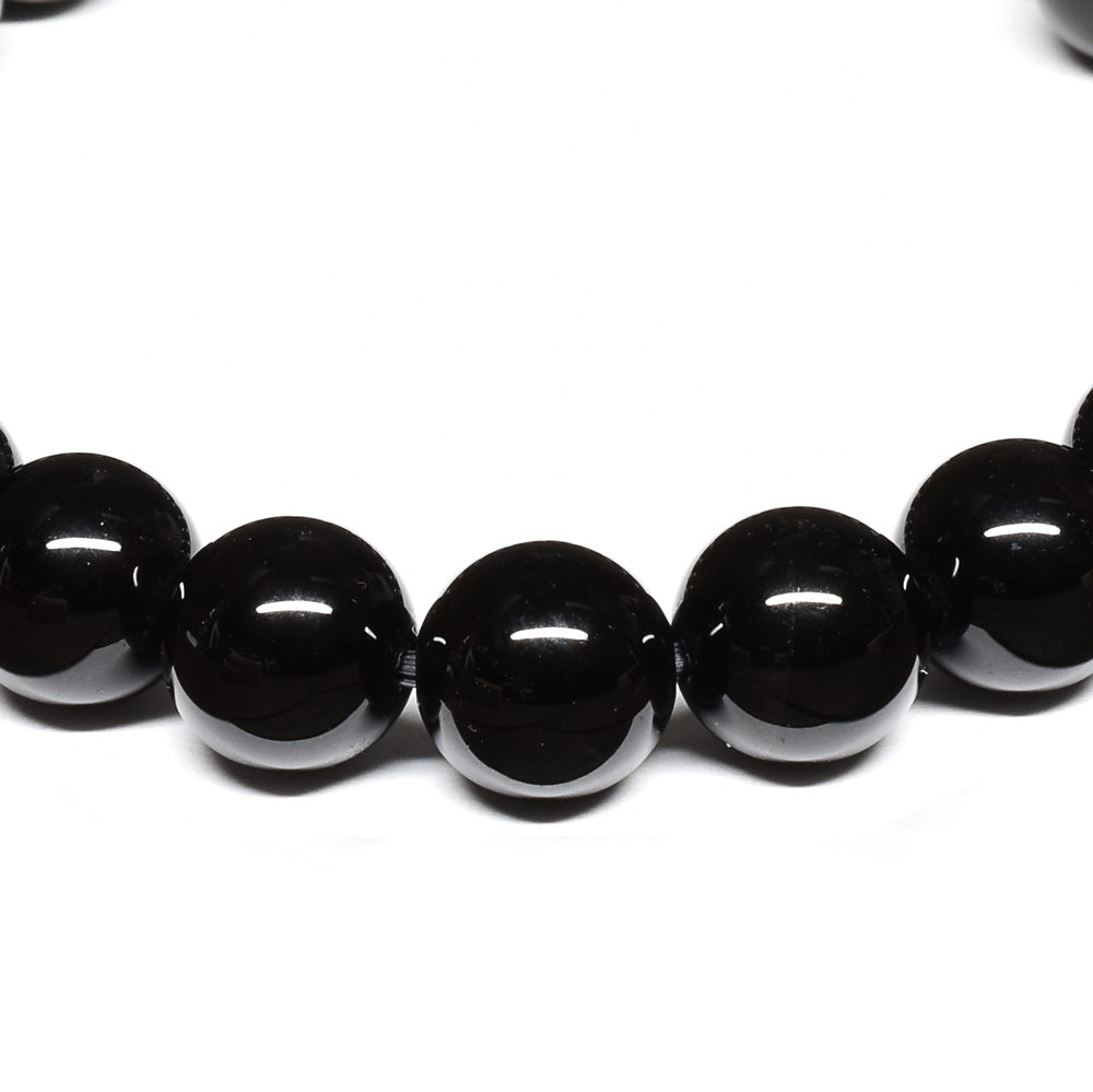 [鑑別付]モリオン ブレスレット 8.5mm #SE114 - premium stone gallery