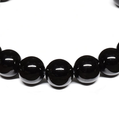 [鑑別付]モリオン ブレスレット 8.5mm #SE114 - premium stone gallery
