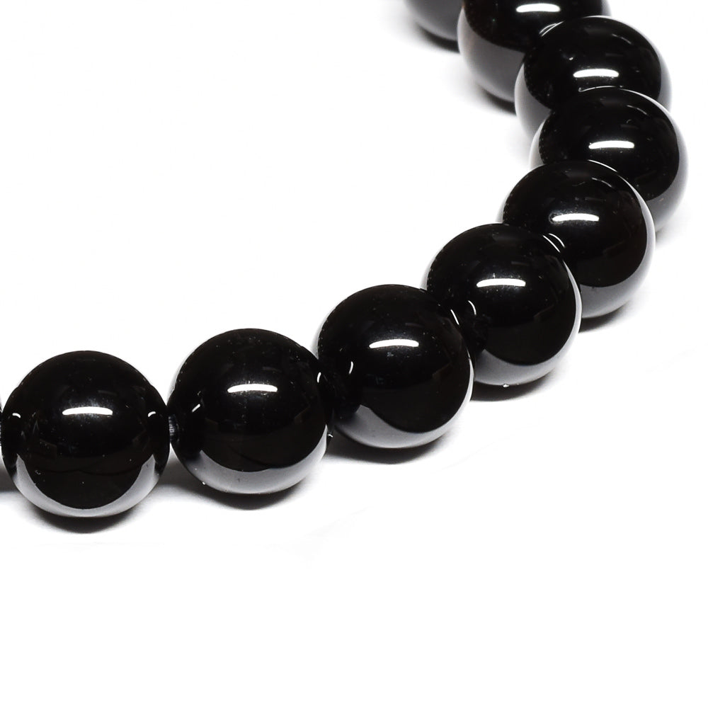 [鑑別付]モリオン ブレスレット 8.5mm #SE114 - premium stone gallery