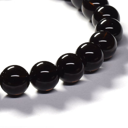 [鑑別付]モリオン ブレスレット 8.5mm #SE114 - premium stone gallery