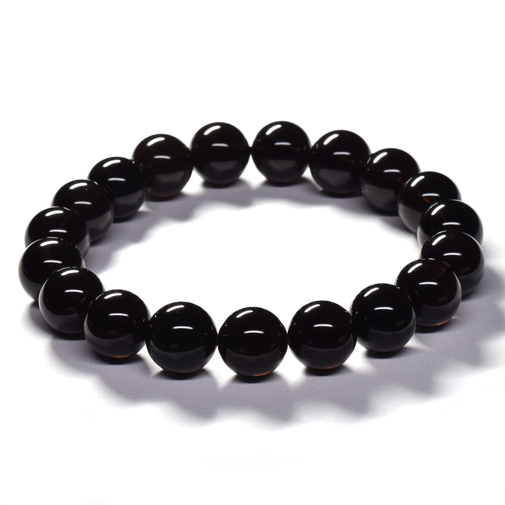[鑑別付]モリオン ブレスレット 10.5mm #SE115 - premium stone gallery