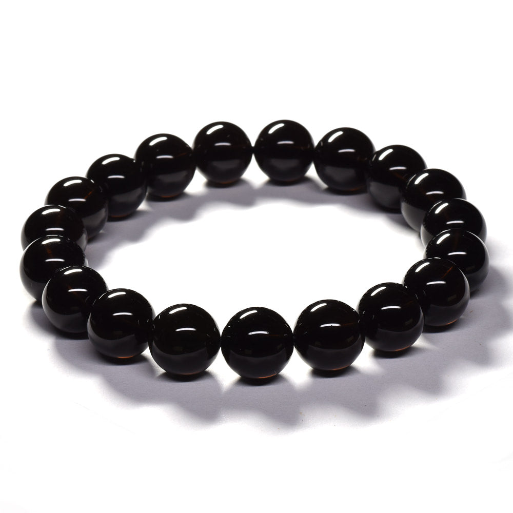 [鑑別付]モリオン ブレスレット 10.5mm #SE116 - premium stone gallery