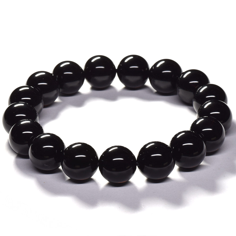 [鑑別付]モリオン ブレスレット 12mm #SE122 - premium stone gallery