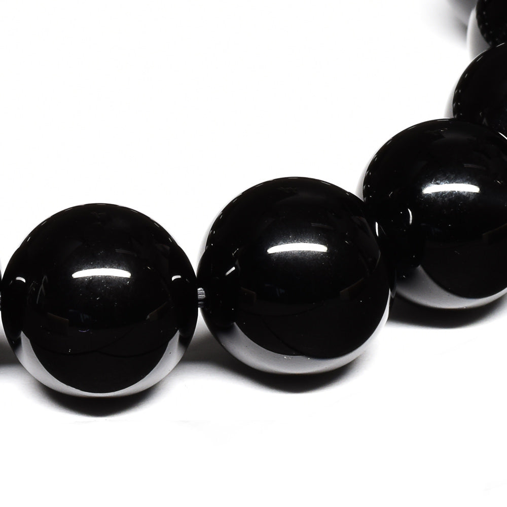 [鑑別付]モリオン ブレスレット 13.5-14mm #SE124 - premium stone gallery