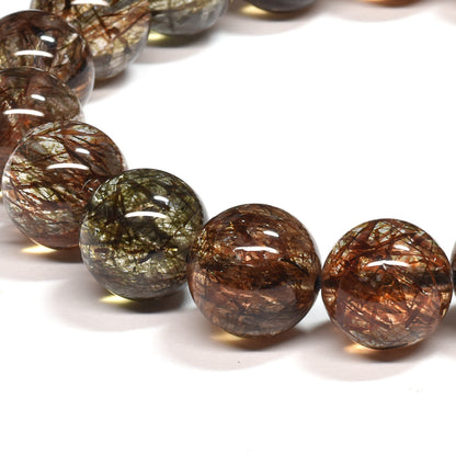 フォリエーテッドマイカインクォーツ ブレスレット 11.5mm #SE146 - premium stone gallery