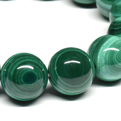 マラカイト ブレスレット 14.5mm #SE184 - premium stone gallery