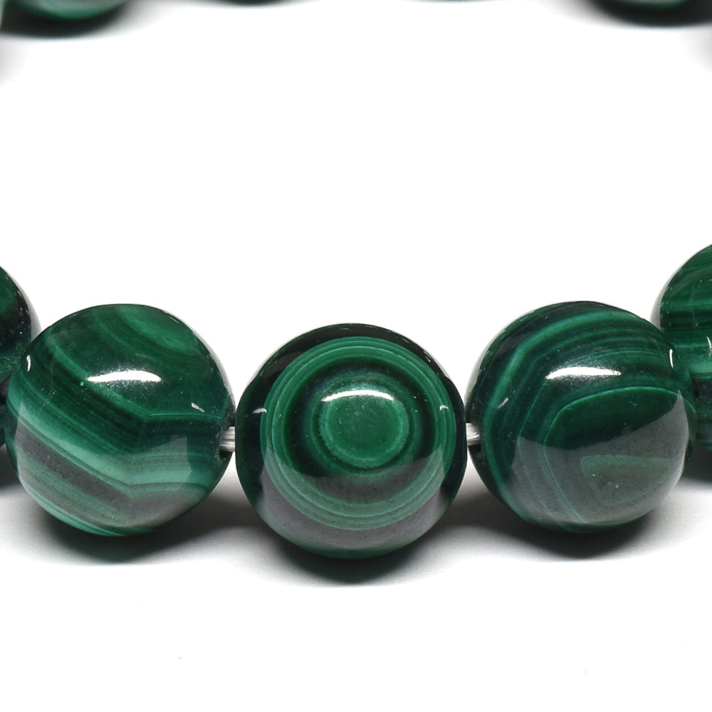 マラカイト ブレスレット 12mm #SE187 - premium stone gallery