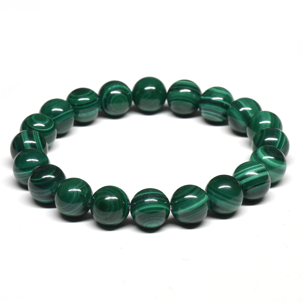 マラカイト ブレスレット 10mm #SE188 - premium stone gallery
