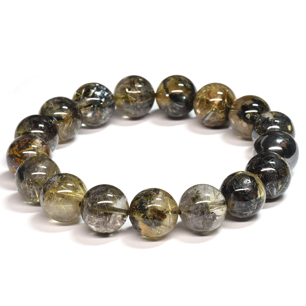 【限定販売】放射ルチルクォーツ ブレスレット 12.5-13mm #SE210