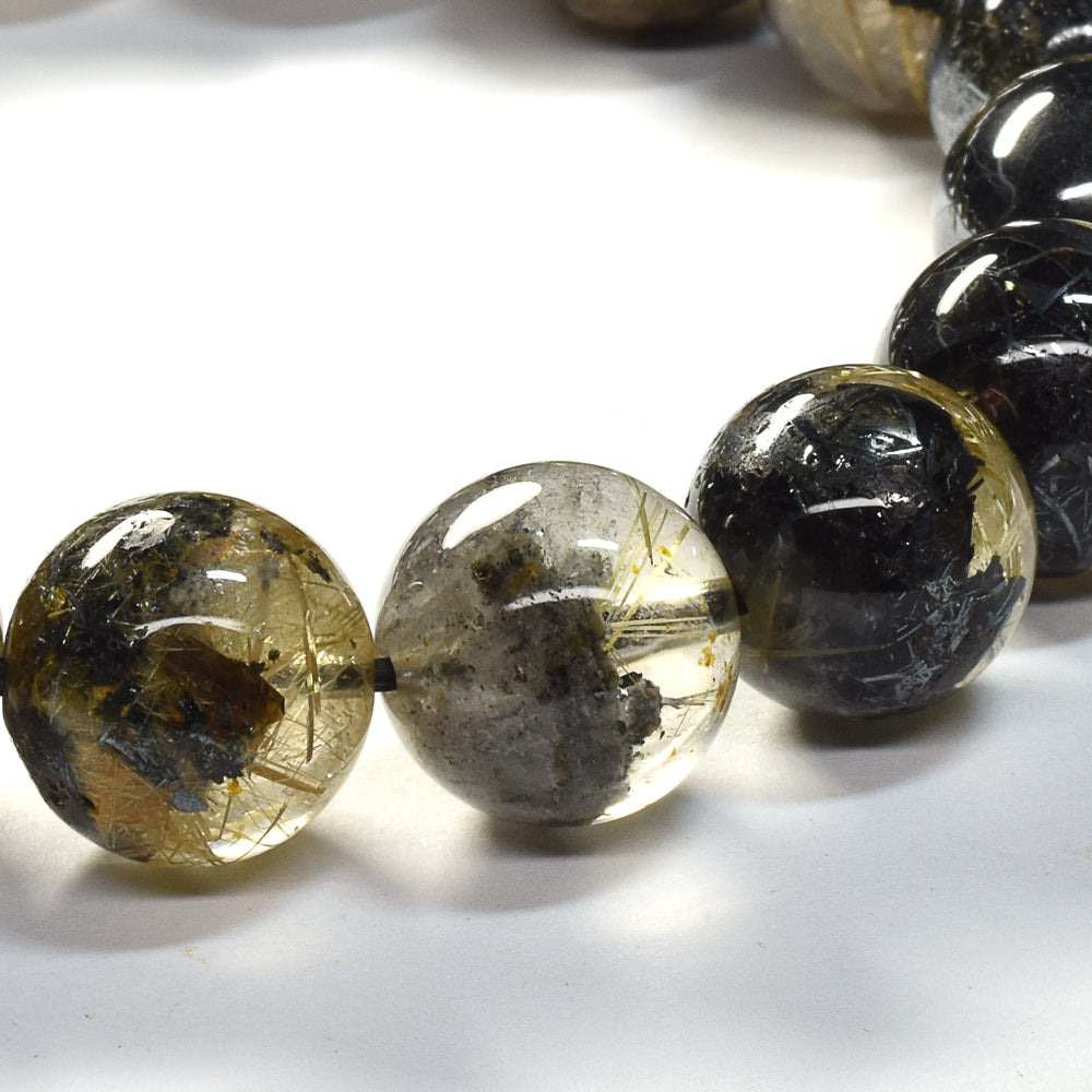 【限定販売】放射ルチルクォーツ ブレスレット 12.5-13mm #SE210