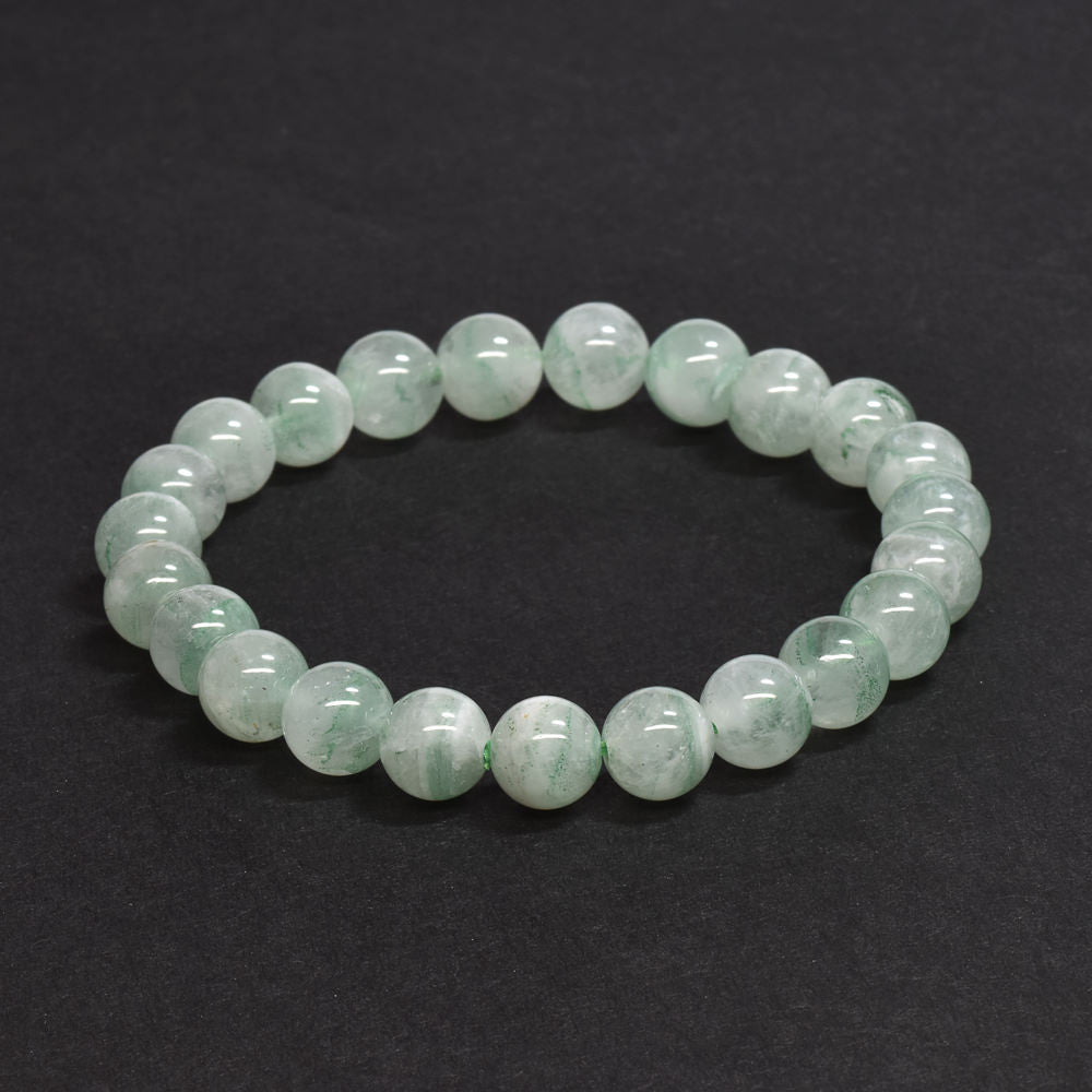 フックサイトインクォーツ ブレスレット 8mm #SE242 - premium stone gallery