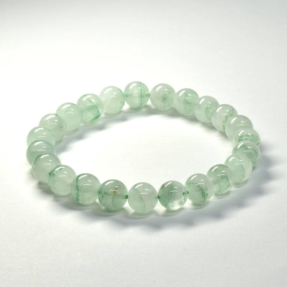 フックサイトインクォーツ ブレスレット 8mm #SE243 - premium stone gallery