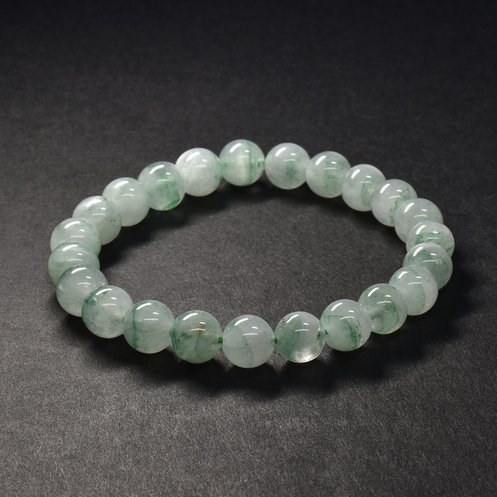 フックサイトインクォーツ ブレスレット 8mm #SE243 - premium stone gallery