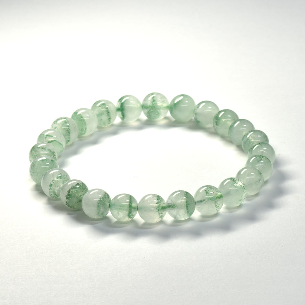 フックサイトインクォーツ ブレスレット 7.5mm #SE244 - premium stone gallery