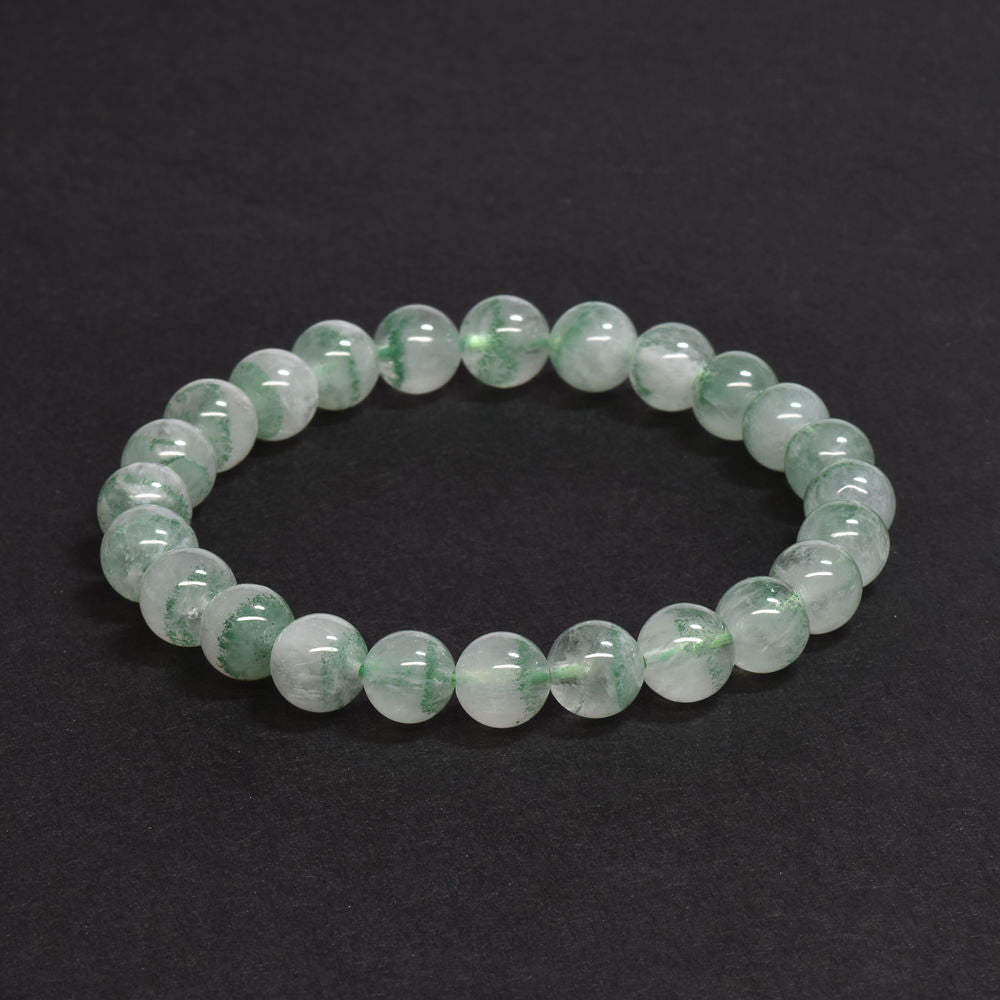 フックサイトインクォーツ ブレスレット 7.5mm #SE244 - premium stone gallery
