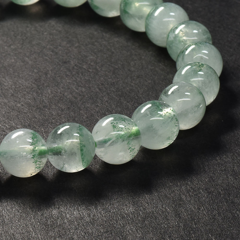 フックサイトインクォーツ ブレスレット 7.5mm #SE244 - premium stone gallery
