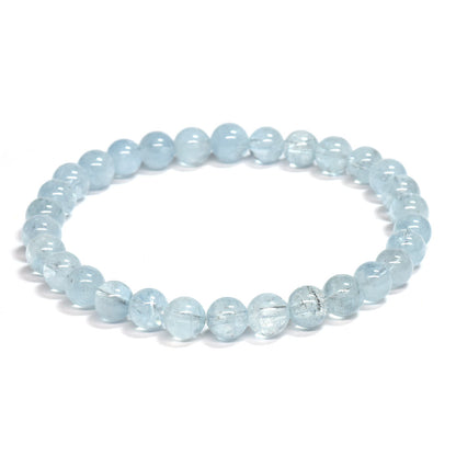 アクアマリン ブレスレット 6-6.5mm #SE251 - premium stone gallery