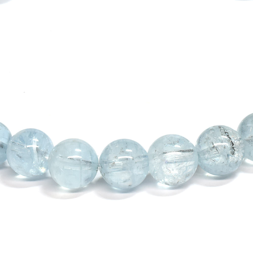 アクアマリン ブレスレット 6-6.5mm #SE251 - premium stone gallery