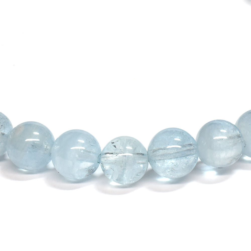 アクアマリン ブレスレット 6-6.5mm #SE252 - premium stone gallery