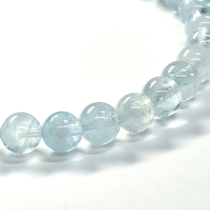 アクアマリン ブレスレット 6-6.5mm #SE253 - premium stone gallery