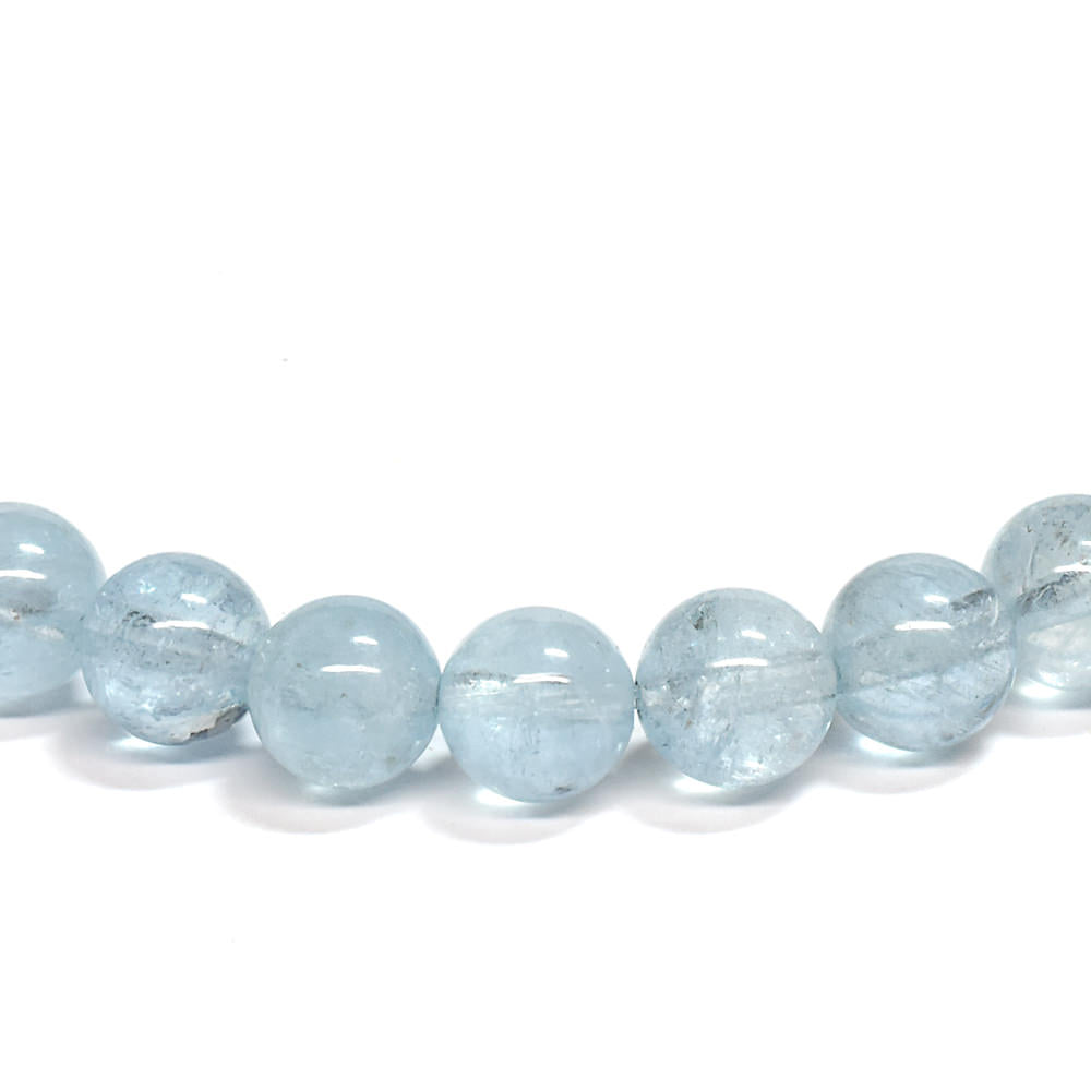 アクアマリン ブレスレット 5.5-6mm #SE254 - premium stone gallery